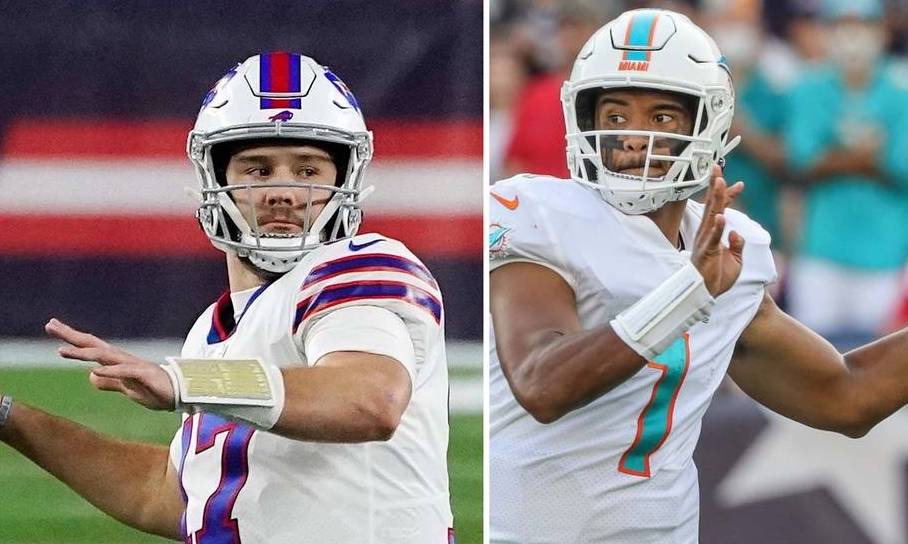 Tua and Josh Allen
